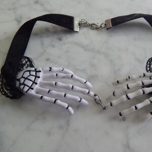Halloween Hand Choker Necklace